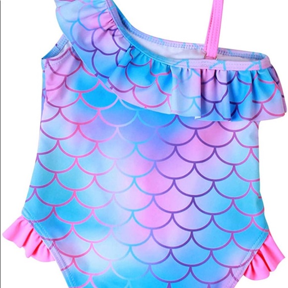 🌸3T-4T Mermaid Bathing Suit💝 NEW with Tags. - Picture 3 of 6